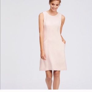 Pink wool dress